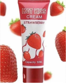 Лубрикант на водній основі Hot Kiss полуниця 50 мл