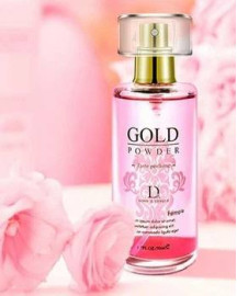 Парфуми жіночі з феромонами та перламутром "Gold Powder" Рожевий