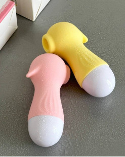 Кліторальний вакуумний міні вібратор для клітора Пінгвін Wo-sex Lilo