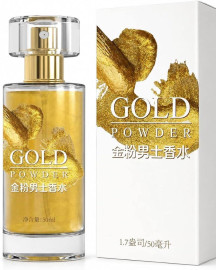 Інтимні парфуми для чоловіків з феромонами та золотим порошком Gold Powder 50мл