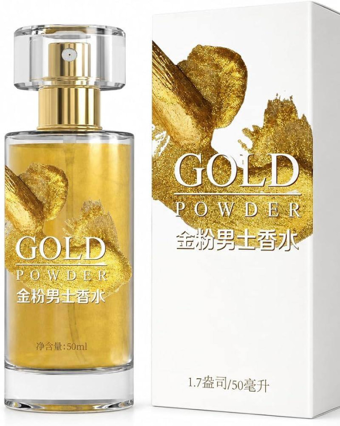 Інтимні парфуми для чоловіків з феромонами та золотим порошком Gold Powder 50мл