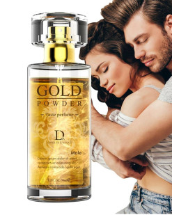 Інтимні парфуми для чоловіків з феромонами та золотим порошком Gold Powder 50мл