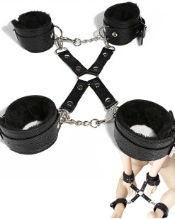 BDSM шкіряний фіксатор рук та ніг