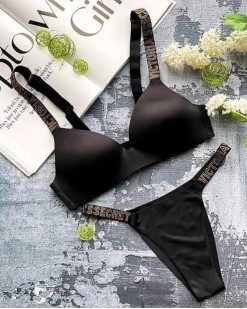 Безшовний комплект білизни з трусиками танго Victorias Secret
