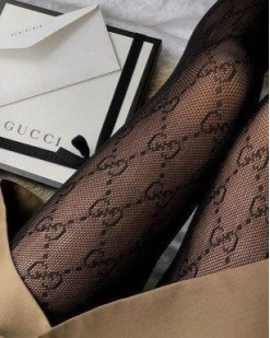 Трендові колготки у сітку Gucci